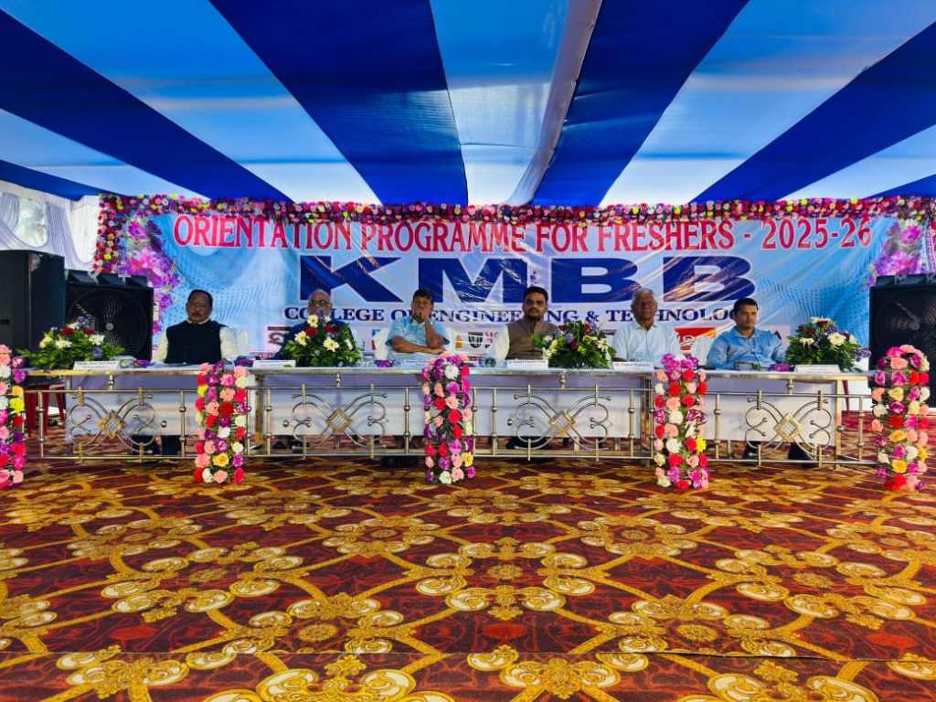 Orientation program 2025 at KMBB College of Engineering and Technology