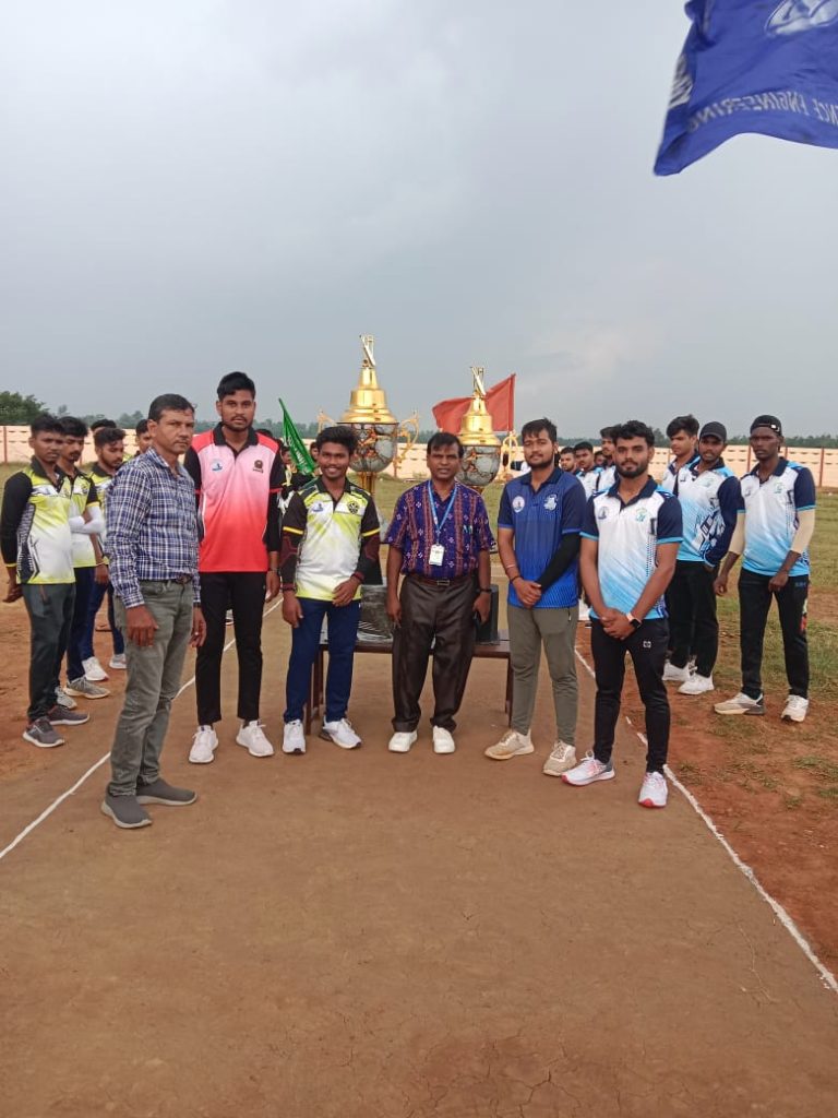 Inauguration of Cricket Tournament in remembrance of late Sibhasis panda